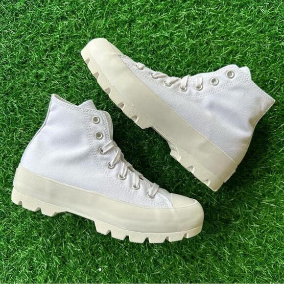 ✨New Converse Chuck Taylor All Star Lugged Hi White - Picture 6 of 9